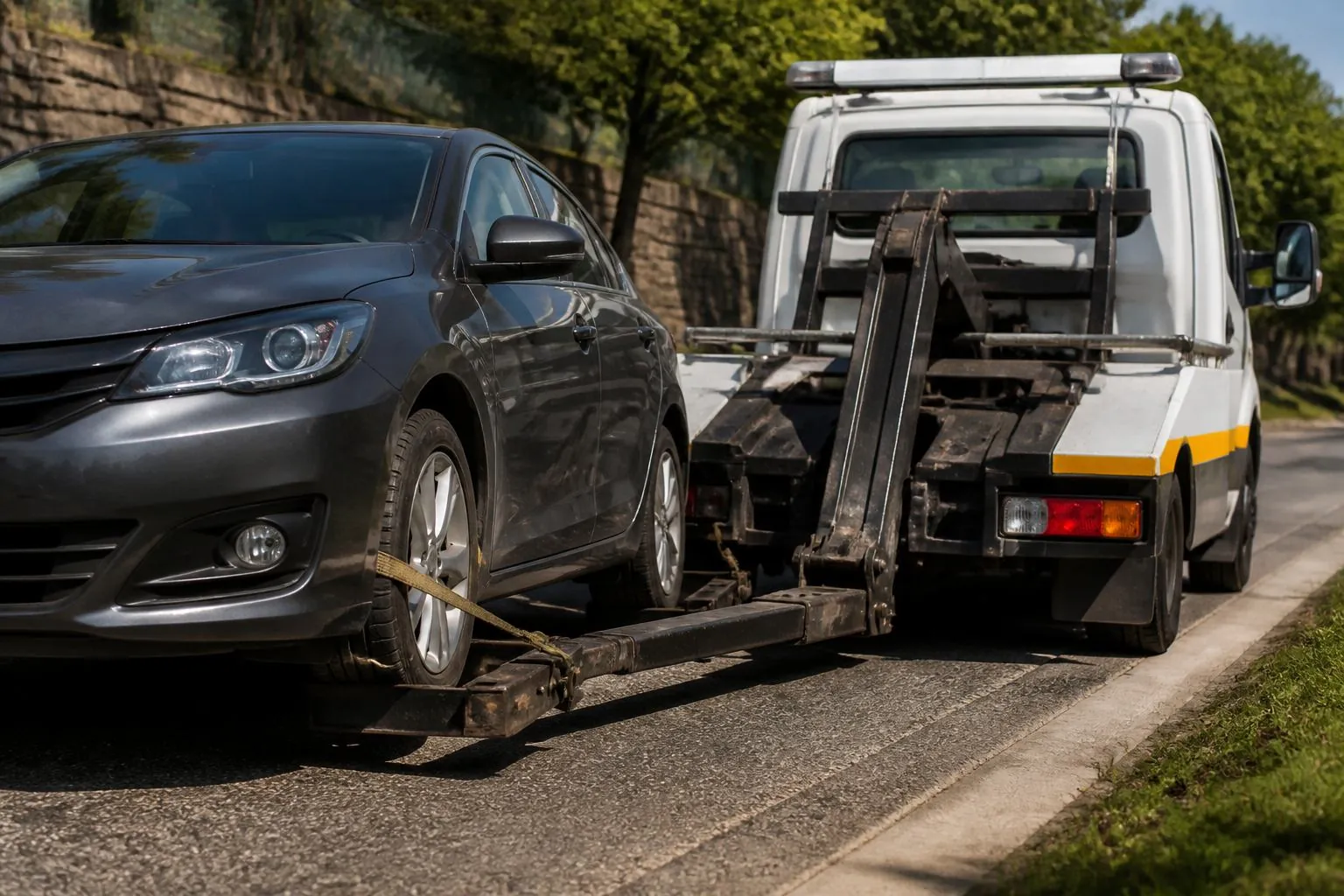Illustration éditoriale : Vendre une voiture immobilisée depuis longtemps